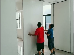 OEM 알루미늄 프레임 이동성 파티션 벽 음향 슬라이딩 접착 파티션