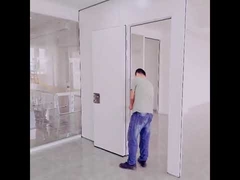 방화성 접이성 벽 벽 상용 목재 및 알루미늄 재료