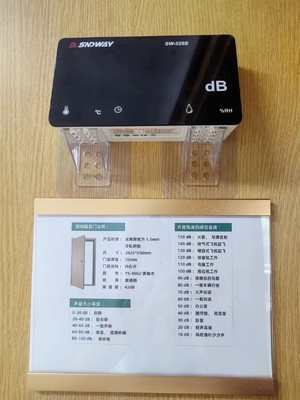 오른쪽 내쪽 열음 방지 문 H2425*W950*70 mm 소음 감축 및 개인 정보 보호