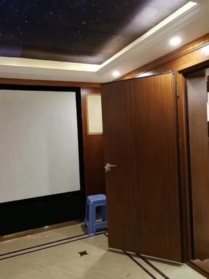 영화관 내부 문을 위한 소음 차단식 철도 도어