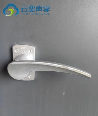 간단한 디자인 맞춤형 유리 창문 회색 항 경화 철 소음 차단 문