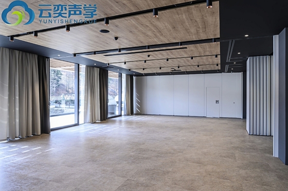이동 벽 소리 차단 회의실 이동 분단 벽
