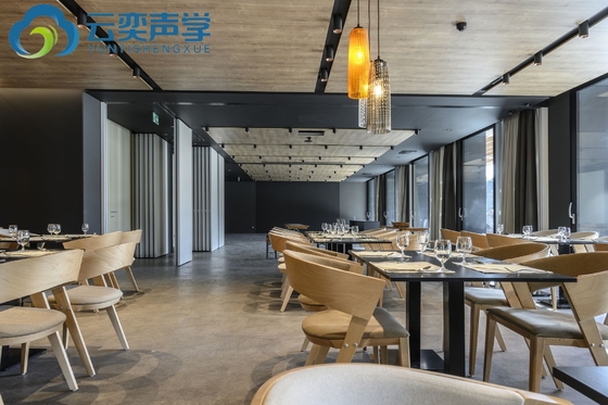 이동 벽 소리 차단 회의실 이동 분단 벽