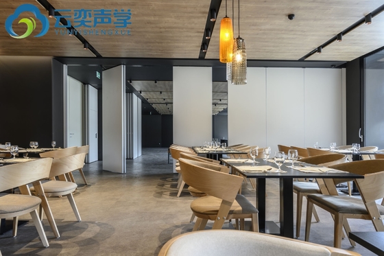이동 벽 소리 차단 회의실 이동 분단 벽