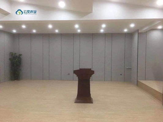 움직이는 벽 소리 차단 회의실 이동성 파티션 벽 분단기 접이성 슬라이딩 파티션 시스템