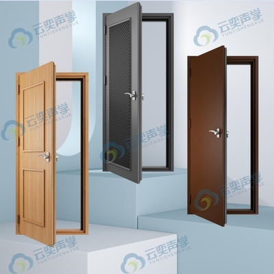 다층 복합 밀도 소리 차단 문 냉 laminated 강철 및 충격 흡수