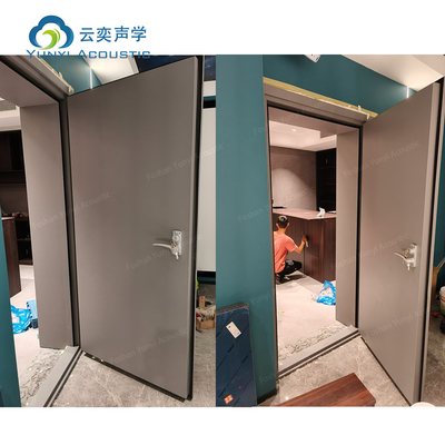소음 감성 소음 흡수 문 72mm 105kg 소음 격리 문 영화 및 라이브룸