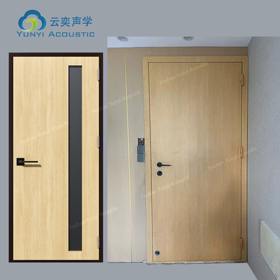소음 감성 소음 흡수 문 72mm 105kg 소음 격리 문 영화 및 라이브룸