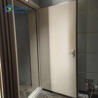 소음 격리 문 STC50dB 음향 문 1 시간 화재 등급 문 가정 회의실