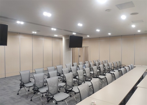 CE Wood Office Partition Wall Sound Insulation For Meting Room