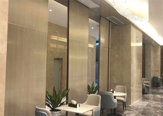 폴드형 방음장치가 되는 파티션 월, 방 건전한 증명 알루미늄 분할하고 인사합니다