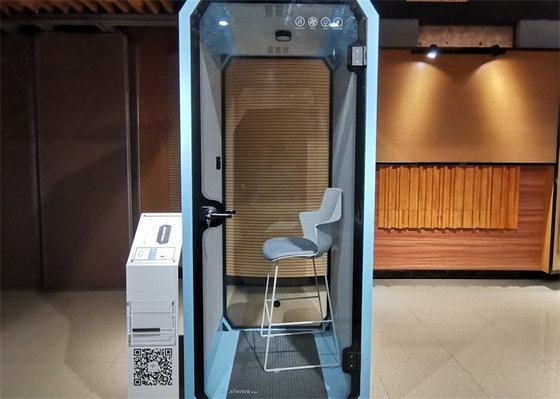 재사용할 수 있는 작은 방음장치가 되는 본점 포드 음성 흡수