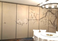 호텔을 위해 매달리는 방 칸막이 벽 파티션을 미끄러지게 하는 주문 제작된 프린팅