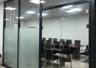 사무실 유리 모듈 가장 새로운 설계 고급 품질 장식적 유리 칸막이 벽
